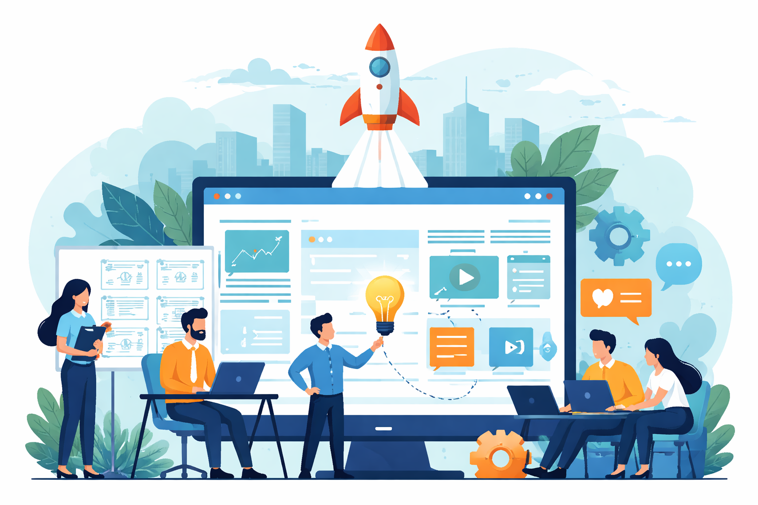 Turn your ideas into powerful digital experiences with custom web development solutions designed for growth,...