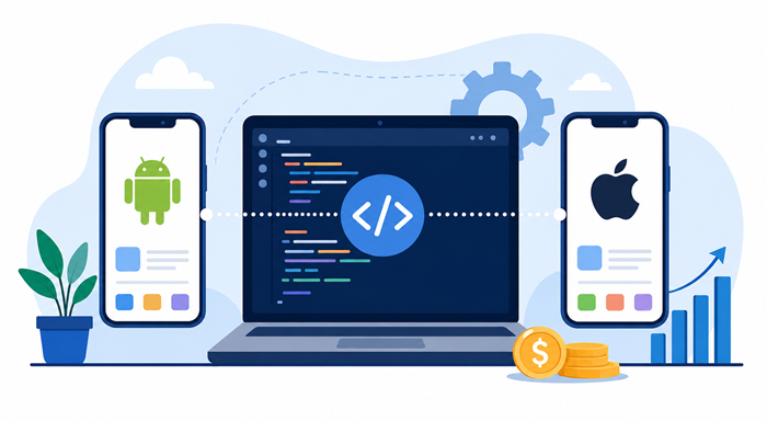 Learn what influences cross-platform app development costs, pricing ranges, key cost factors, and budgeting tips...