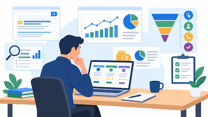 Learn how to choose the right PPC management service by comparing strategy, pricing, tracking, reporting,...