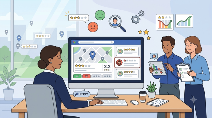 Learn how to handle bad reviews on Google Maps, respond professionally, report policy violations, protect...