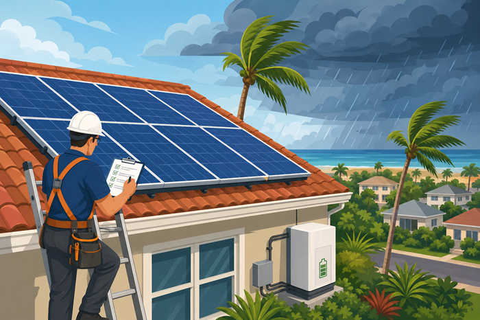 Prepare your Florida solar system for hurricane season with expert inspection tips, safety checks, battery...