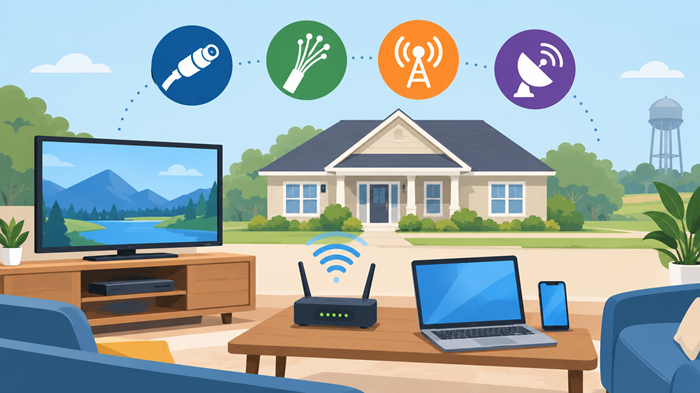  Compare TV and internet providers in Crockett, TX. Explore connection types, bundle options, internet speeds,...