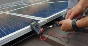 Solar panel inspection